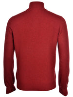 Load image into Gallery viewer, Zip turtle neck with contrast inner collar
