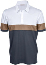 Load image into Gallery viewer, Block Stripe Polo
