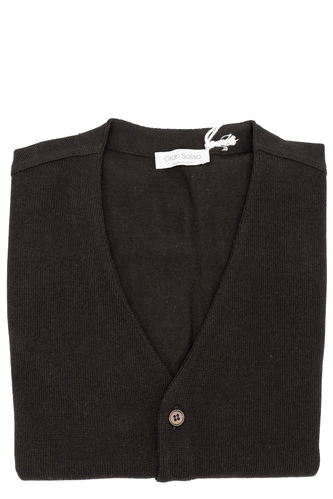 Sleeveless wool waistcoat
