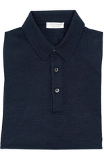 Load image into Gallery viewer, Three button long sleeve polo
