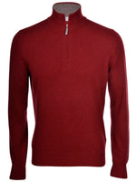 Load image into Gallery viewer, Zip turtle neck with contrast inner collar

