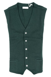 Wool Button-up Waistcoat