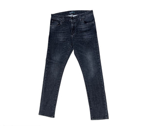 Charcoal washed 5 pocket stretch jean
