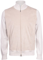 Load image into Gallery viewer, Alcantara casual jacket zip blousson
